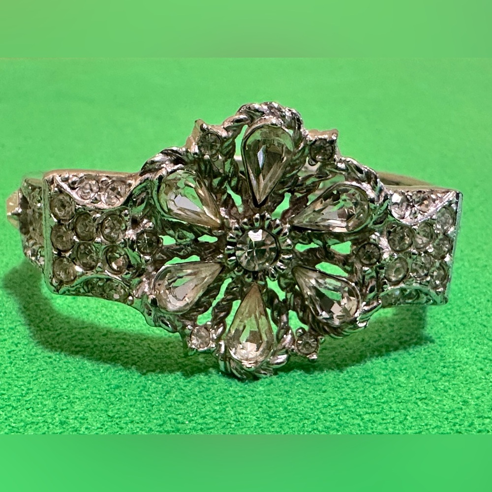 Vintage Ledo Bracelet Rhinestone